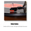 Vintage Solid Wood Gramophone with Antique Brass Horn & Bluetooth Stereo System