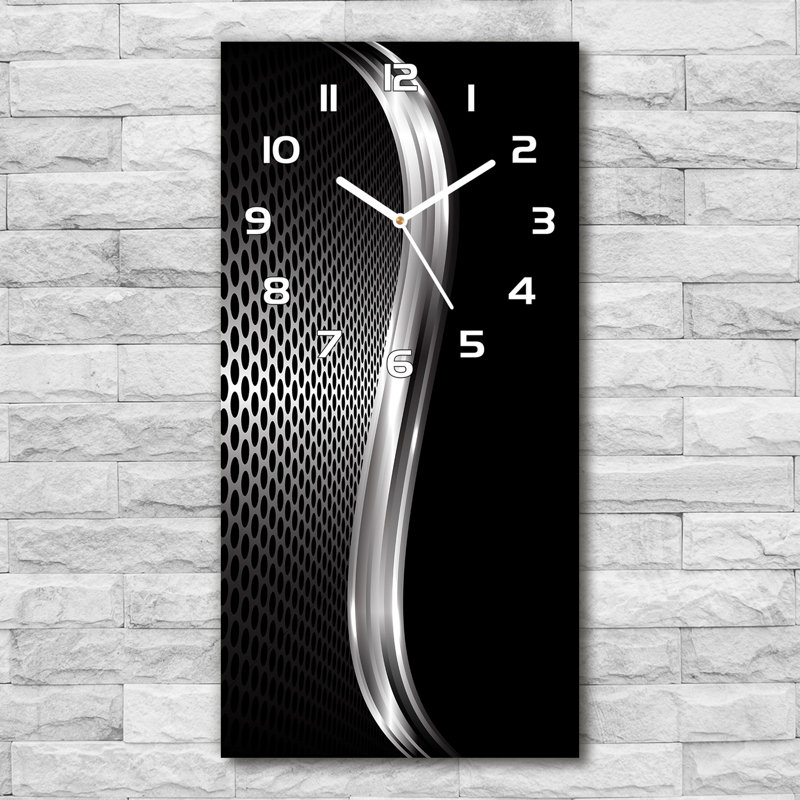 Jarlfrid Glass Wall Clock, White
