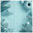 Blue Striped Leaves Spheres Blankets-126330709