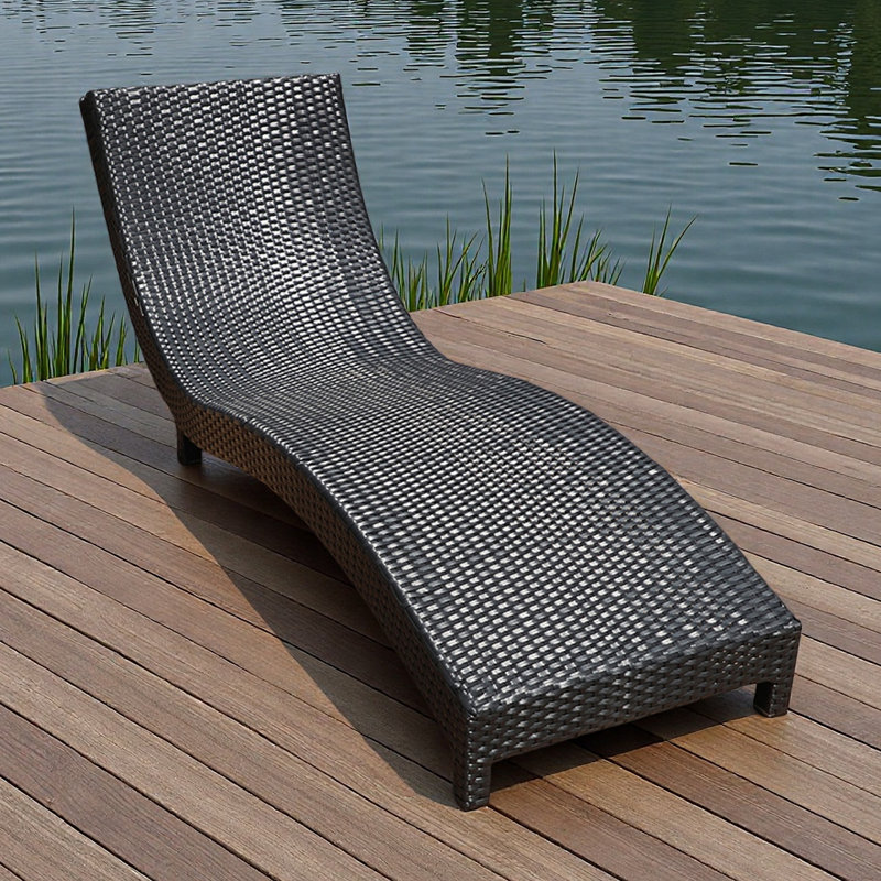Outdoor leisure garden courtyard recliner