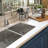 Pro Series 32'' L Double Bowl Stainless Steel Kitchen Sink