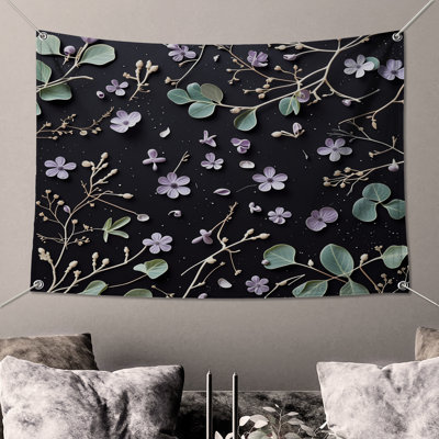 Tapisserie florale - Décoration murale nature