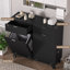 Armoire poubelle inclinable à 2 portes et 2 tiroirs Wave Design-122622503