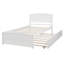 Lit plateforme simple avec lit gigogne