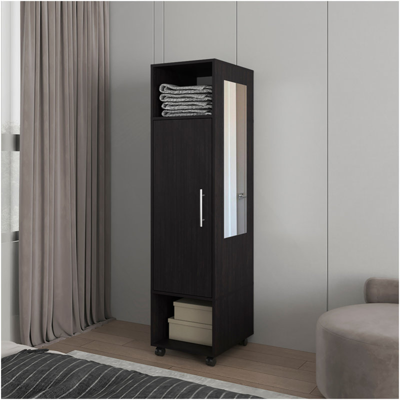 Garde-robe Boston, chambre à coucher, noir, Noir