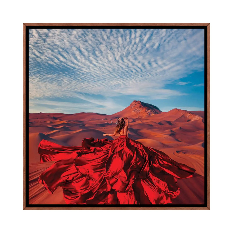 « Bud of the Desert » par Hobopeeba-reproduction de photo, Pas de tapis, H 26 po x l 26 po x P 1,5 po