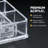 Clear Acrylic 7-Compartment Makeup Organizer for Cosmetics, Vanity Storage, Desk Organization – Christmas & Mother’s Day Gift