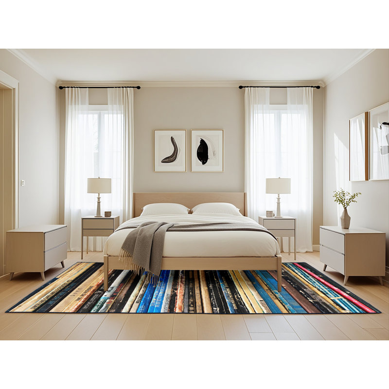 Adyen Indoor Rug, Rectangle 5' x 8'