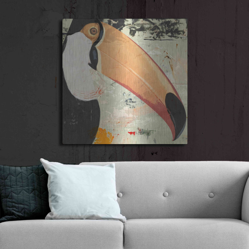 "Toucan Play 2" par Karen Smith, H 36 po x l 36 po