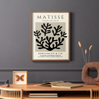 Matisse CLV Framed Print - Solid Wood