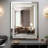 Large Wall-Mounted Decorative Rectangular Wall Mirror-890675839