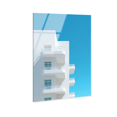 Modular White II Print by Oliver Gal