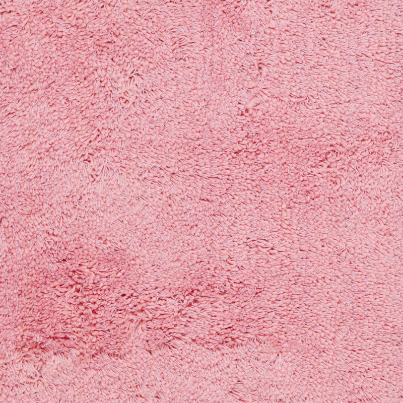 Tapis rose touffeté à la main Slusser, Tapis de couloir 2 pi 3 po x 8 pi