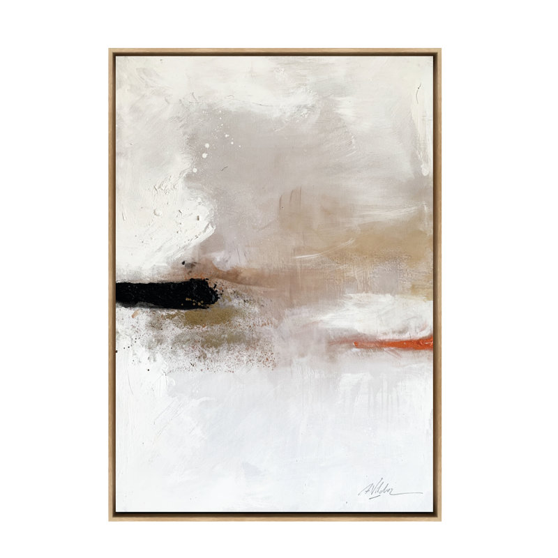 Formelle Single Picture Frame Painting on Wood, 150 cm H x 120 cm W, Oak