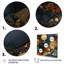 Carreaux de mosaïque dorés et noirs III - grand art mural abstrait-1092367667-1289978799