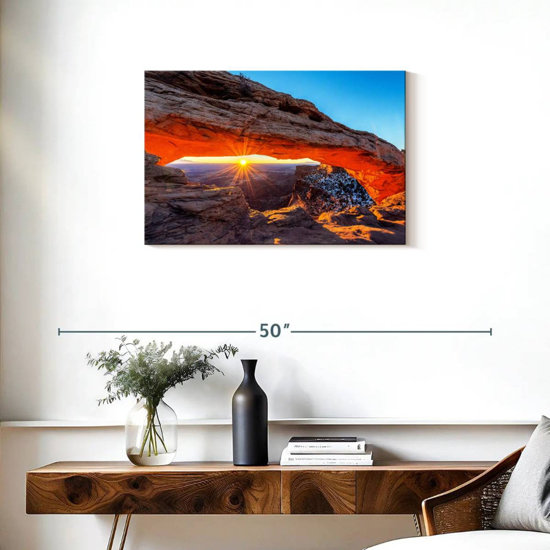 Lumière du soleil arquée Alvord Mesa, H 20 po x l 30 po