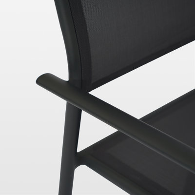 Ensemble de 6 chaises de salle à manger empilables