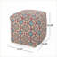 Repose-pieds repose-pieds de salon Rustic Elegance | Multicolore | Tissu