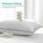 Sleeping Goose Down Plush Support Pillow (Set of 2)-279917337