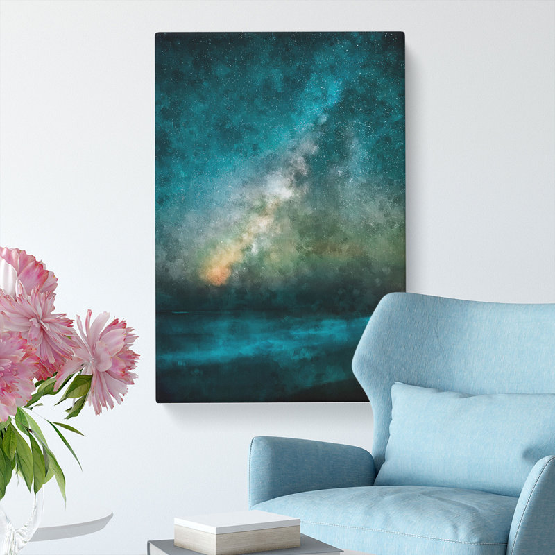Stars Above Hawaii - Wrapped Canvas Painting, 60cm H x 40cm W x 3cm D