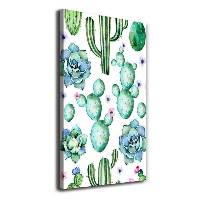Cacti - Wrapped Canvas Print