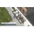 Palram - Canopia Sophia XL 12' W x 4' 7" D Acrylic Galvanized Steel Stationary Door and Window Awning Gray/Clear-94128909