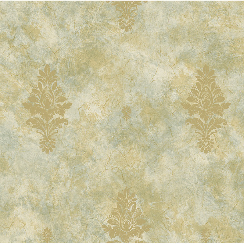 Freya Damask Roll, Green