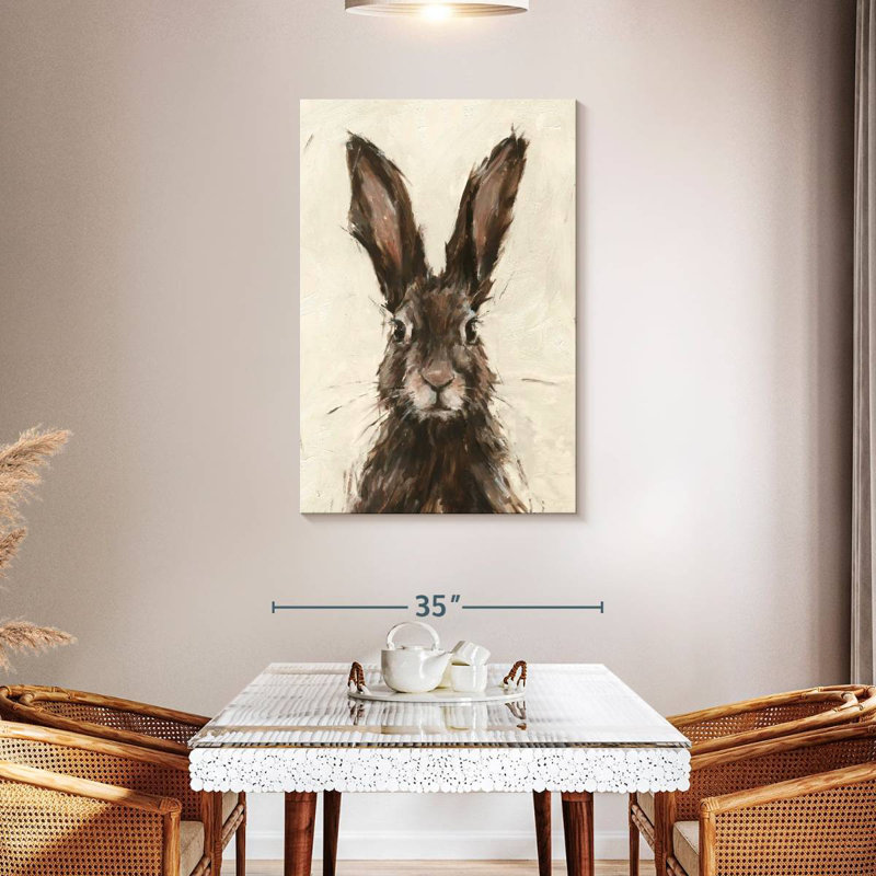 Brampt European Hare I, 45" H x 30" W