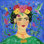 «Lavor Frida Blue» sur toile par Farida Zaman