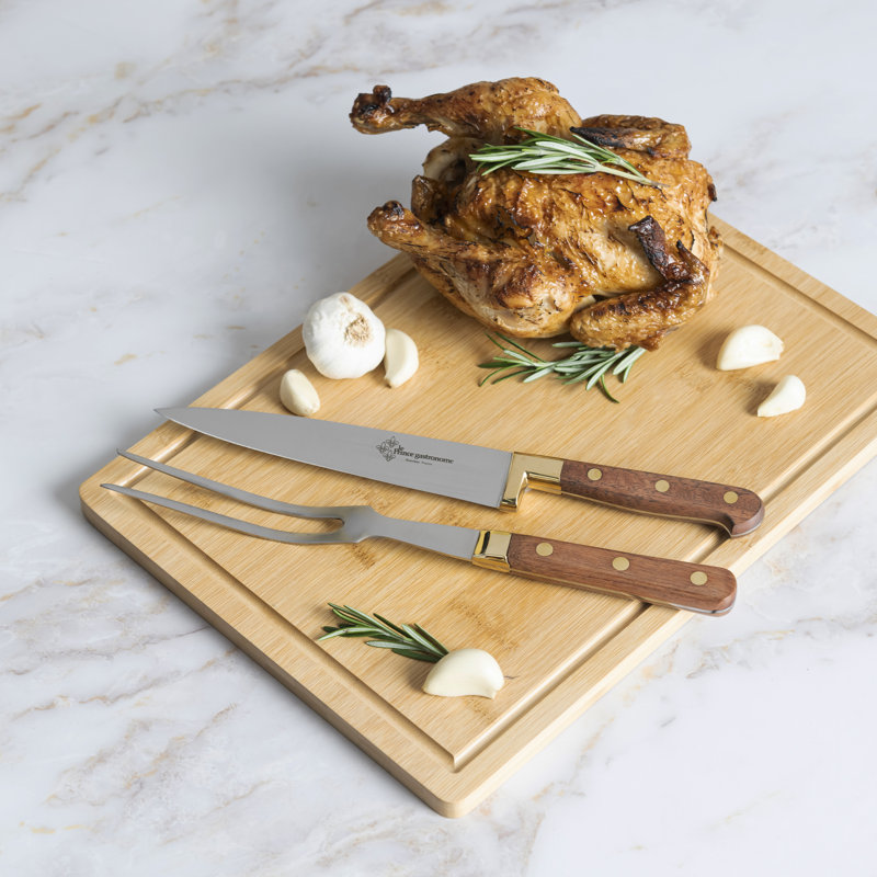 Au Nain Prince Gastronome 2-Piece Carving Set