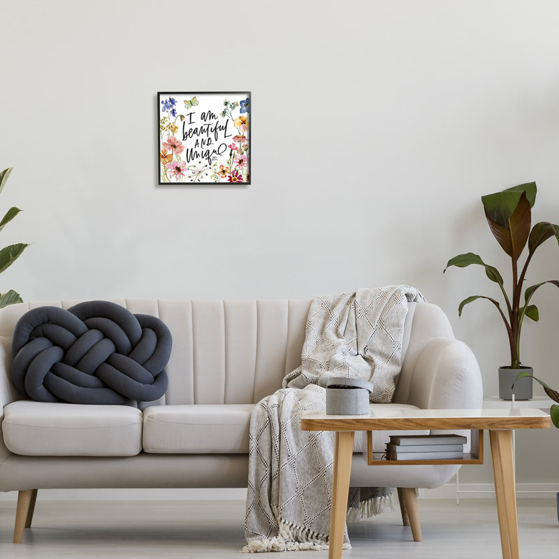 «Beautiful and Unique Uplifting Nature» par Valerie Weiners - impression, Giclée encadrée noir minuit