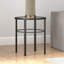 Glass Top End Table-1966517755