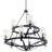 9 - Light Dimmable Empire Chandelier
