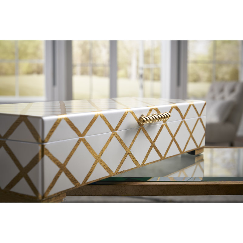 Hinged Lid Decorative Box