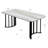 Metal Base Dining Table