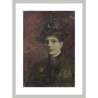 «Portrait of a Woman» par Vincent van Gogh, impression giclée encadrée