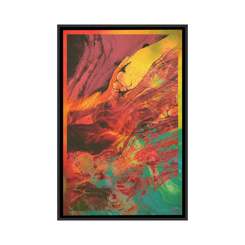 «Nourrissez votre tête IV», impression sur toile, H 26 po x l 18 po x P 1,5 po, Toile avec cadre noir, Pas de tapis