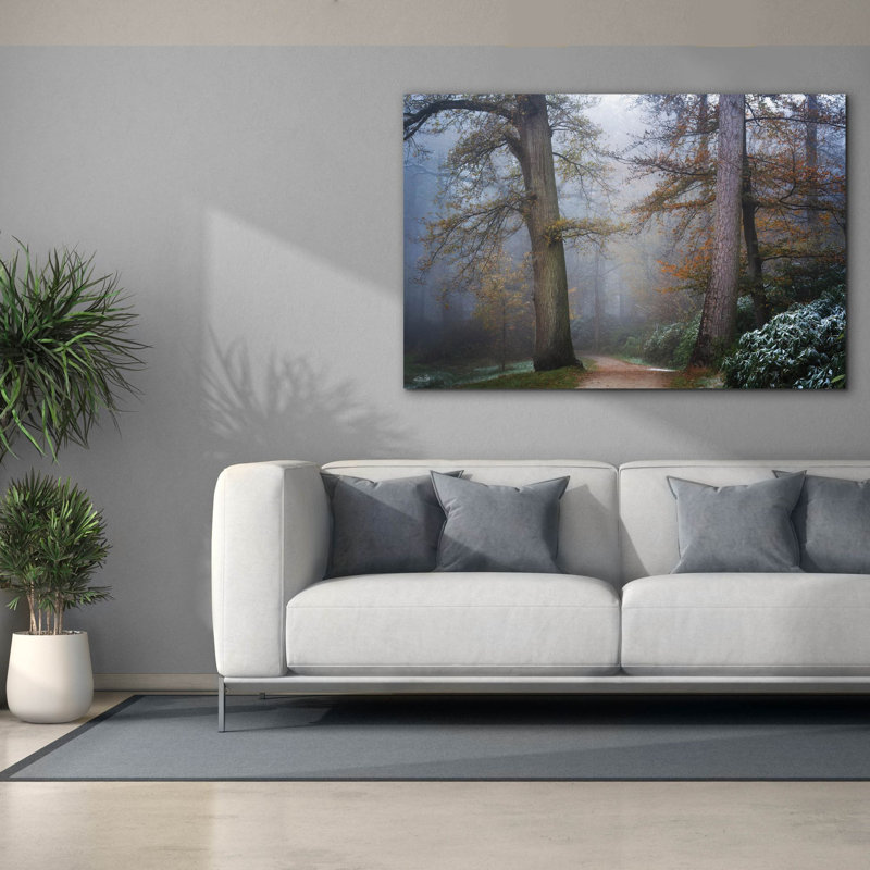  «Peaceful Path» par Martin Podt, art mural sur toile, 60 po x 40 po