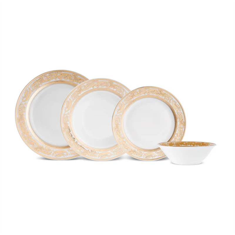 Piece Bone China Dinnerware Set - Service for 6