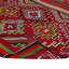 Red Vintage Flatweave Wool Turkish Kilim - 6'7"" x 11'6""