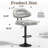 Swivel Adjustable Height Bar Stools Set of 2-1430007290