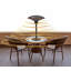 Chauffe-terrasse électrique pour table, 1500 watts