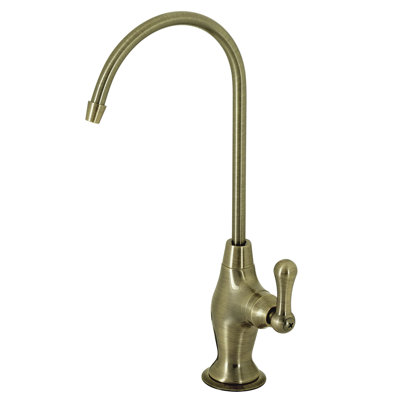 Kingston Brass Restoration Single-Handle 1-Hole Deck Mount Water Filtration Faucet