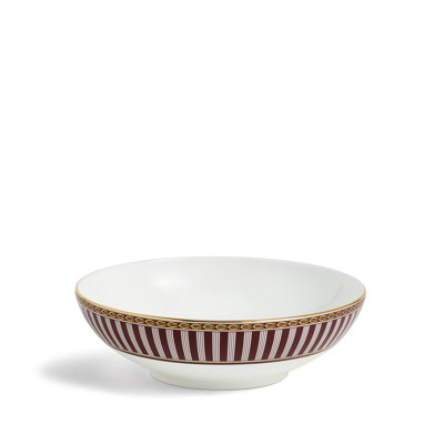 Red Splendour Bone China Cereal Bowl