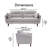 Serta Sierra 73" Linen Flared Arm Sofa-125118858-128874584