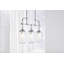 3 - Light Unique Square/Rectangle Chandelier-2110794352