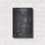 «Zipper Blueprint Vernis Chalkboard», art mural en métal-2088784601