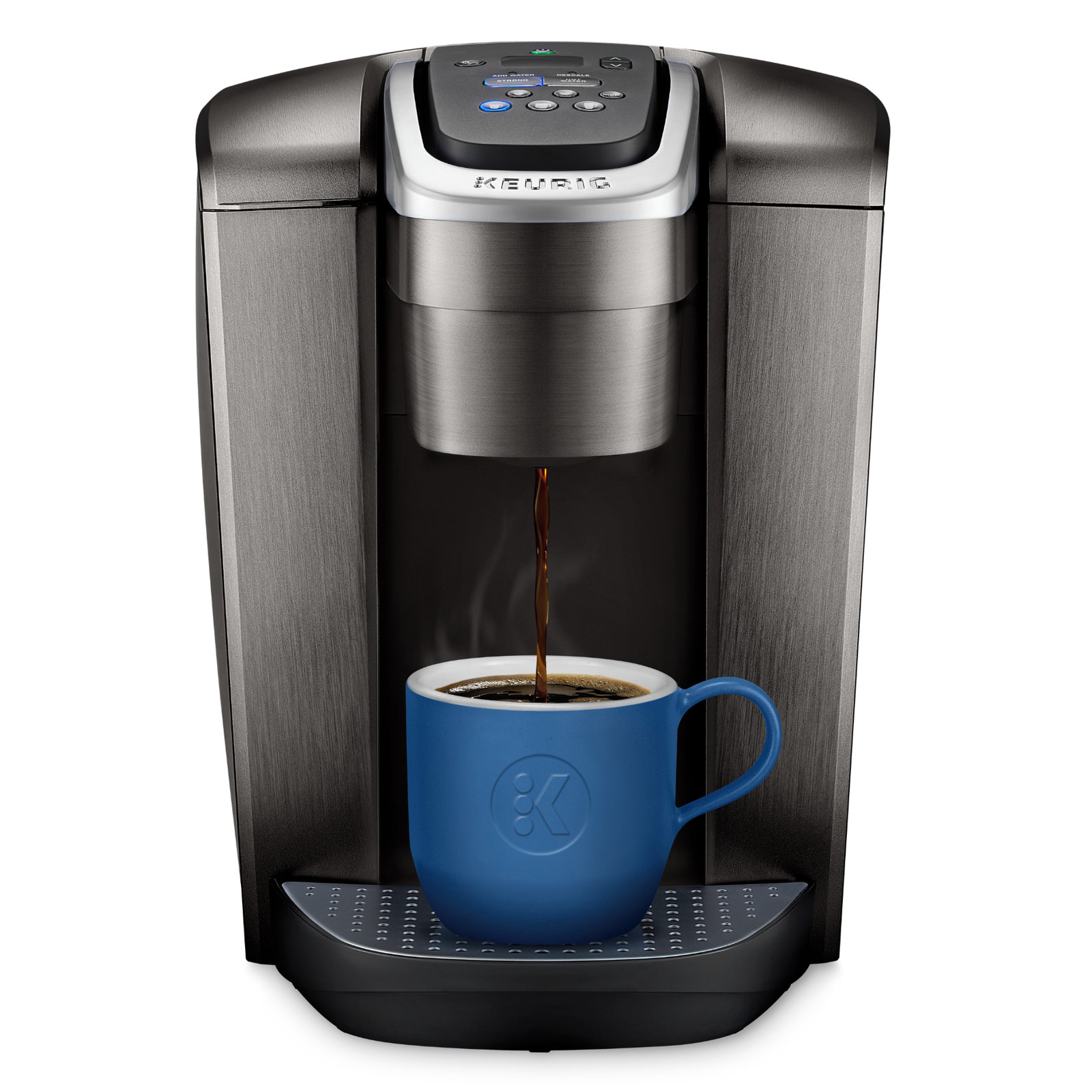 Keurig K-Elite Single-Serve K-Cup Pod Coffee Maker with Iced Coffee Setting and Strength Control, Slate