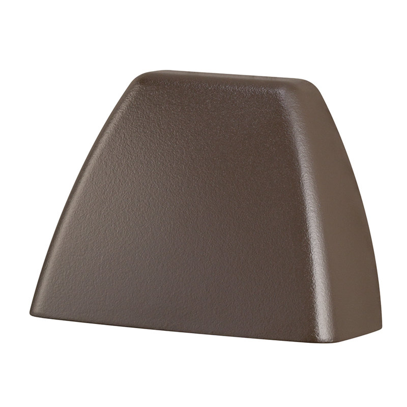 Luminaire de terrasse câblé Chimdiadi, Bronze architectural texturé