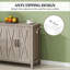 Armoire de rangement de couloir, buffet de buffet, armoire de salon, armoire de bar à café